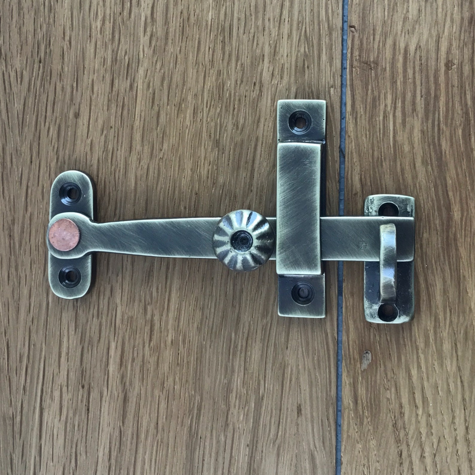 Solid Brass Bronze Antique Drop Bar Gate Door Latch Rustic Etsy