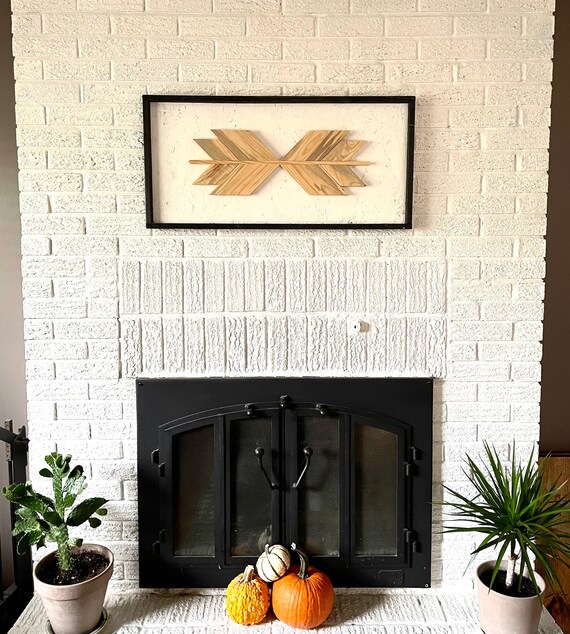 wall art 34"x17"x2" geometric wood sign boho design aztec decor chevron home decor bedroom wood wall living room gypsy decor reclaimed wood