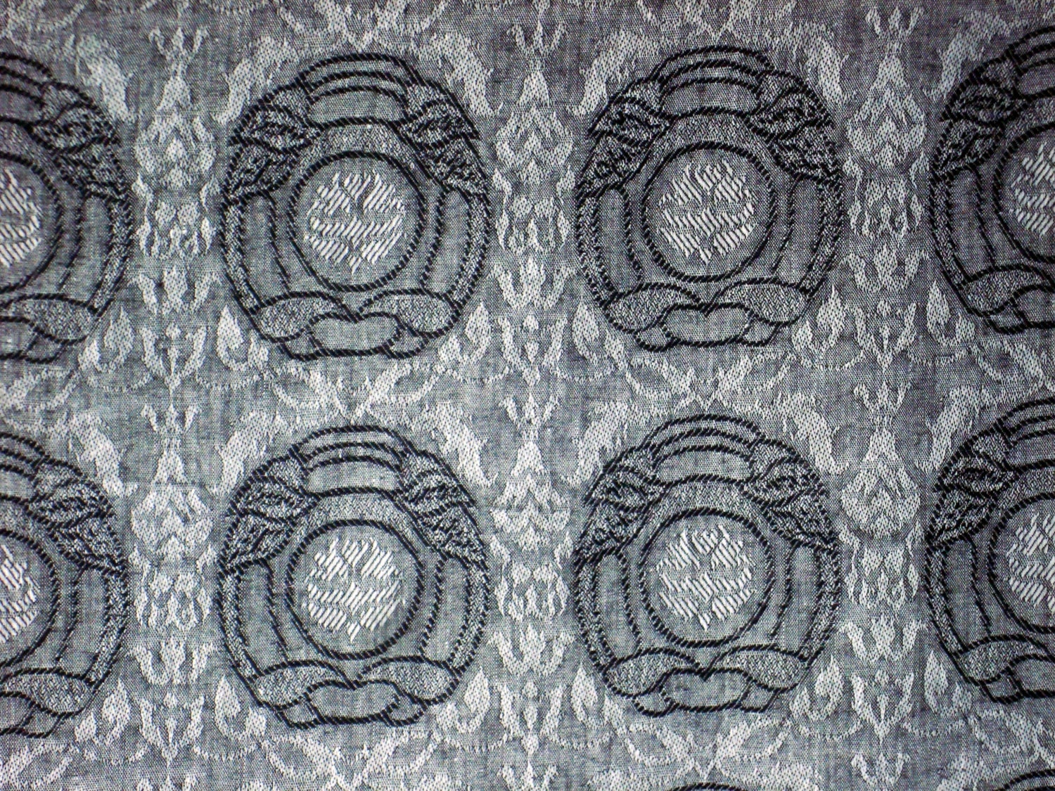 Jacquard No.2cotton Woven Yarn Dyedgrey Etsy Denmark