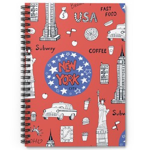 New York City Spiral Notebook: Travel Journal Gift