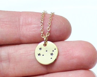 Gemini Sterling silver Constellation, Necklace Silver Plated, Gemini Necklace, Zodiac Necklace, Zodiac Jewelry, Birthday Gift