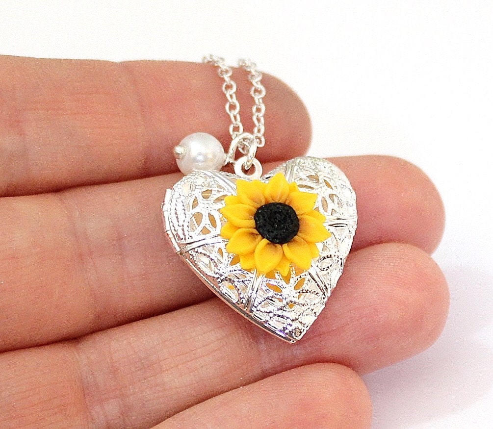 Sunflower Picture Locket 2025