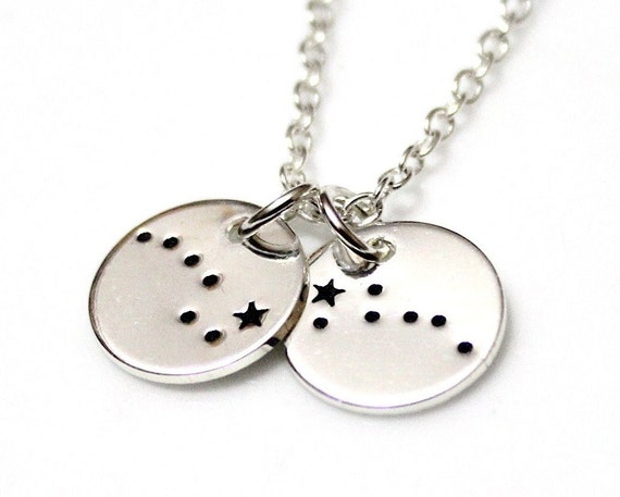 big and little dipper necklaces