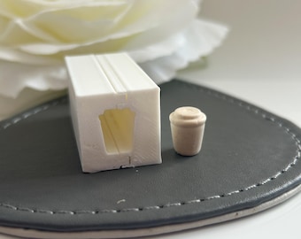 Coffee Cup Bead Roller for Polymer Clay: 3D Clay Crafts Tool