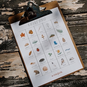 Nature Activities for Kids Print at Home