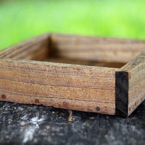 Wooden Succulent Farmhouse Decor Planter Box (2" T),Storage,Planter,Wooden Box,Wood Box,Wedding,Centerpiece,Flower,Rustic