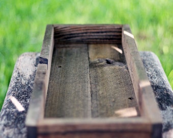 24" Serving Tray (Mini - 2" T),Storage,Planter,Wooden Box,Wood Box,Succulent Planters,Wedding,Centerpiece,Farmhouse,Flower,Rustic