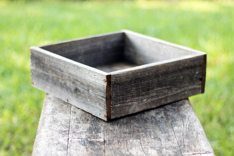 Square Succulent Planter Box 8 10 12 image 8