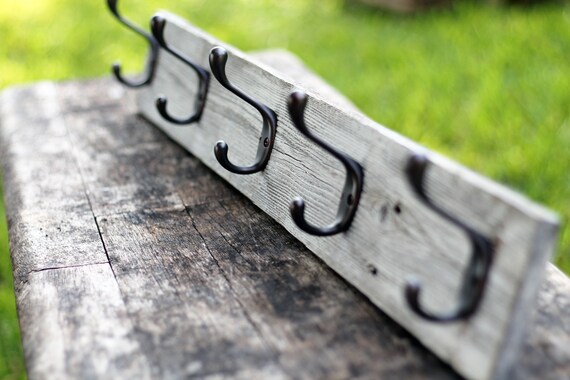 Rustic Towel Rack or Coat Rack short Version Bathroom Rack Coat