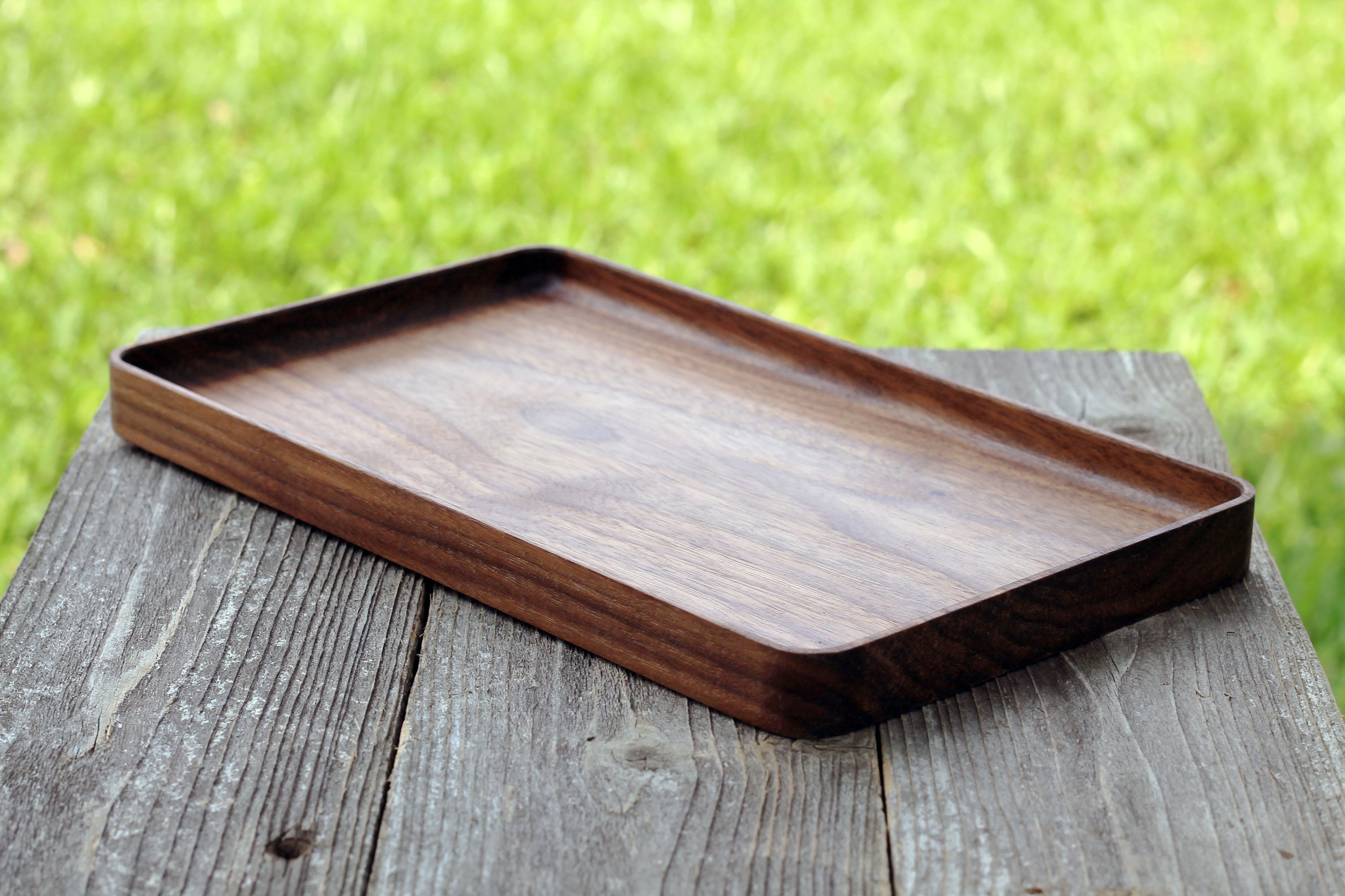 Foundation Series Rectangle- Black Walnut, Peruvian Walnut and Oak