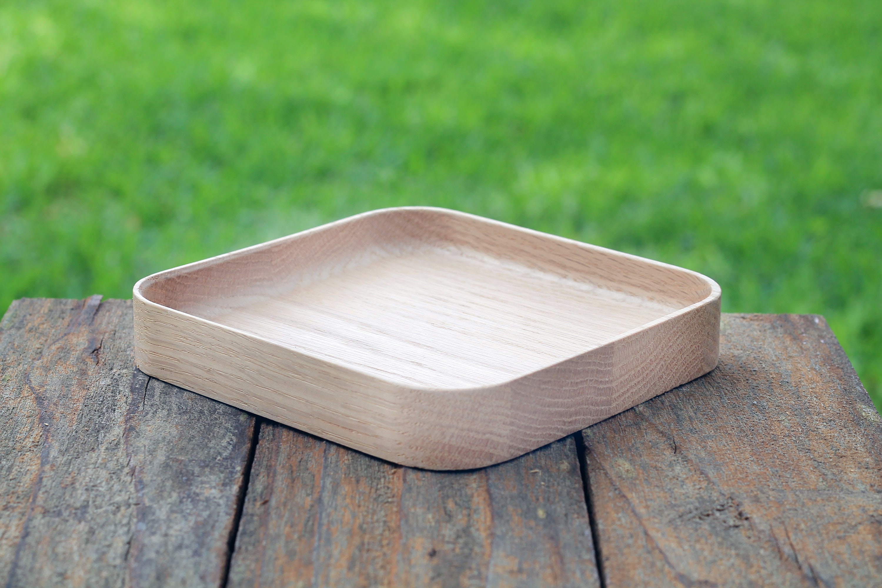 Foundation Series Rectangle- Black Walnut, Peruvian Walnut and Oak
