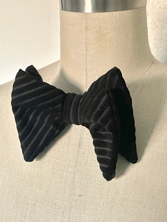 Vintage bow tie. Printed bow tie. Clipon bow tie.… - image 4