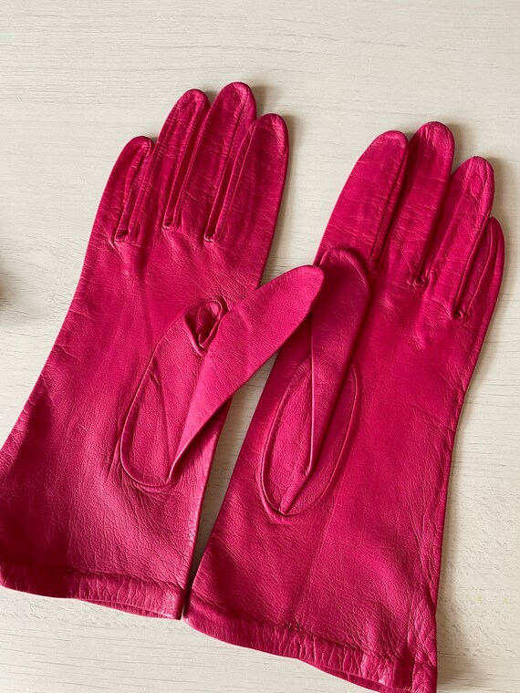 Vintage women’s gloves. Vintage leather gloves. 2… - image 8