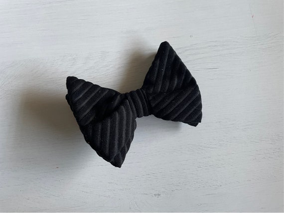 Vintage bow tie. Printed bow tie. Clipon bow tie.… - image 1