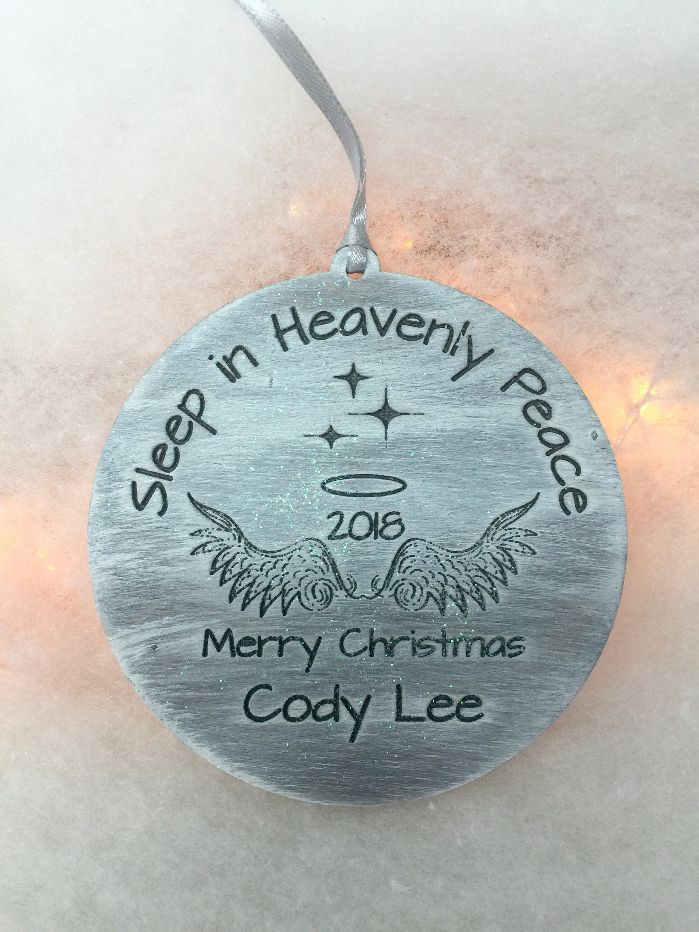 Memory Ornament Christmas Ornament Baby Memorial Ornament | Etsy