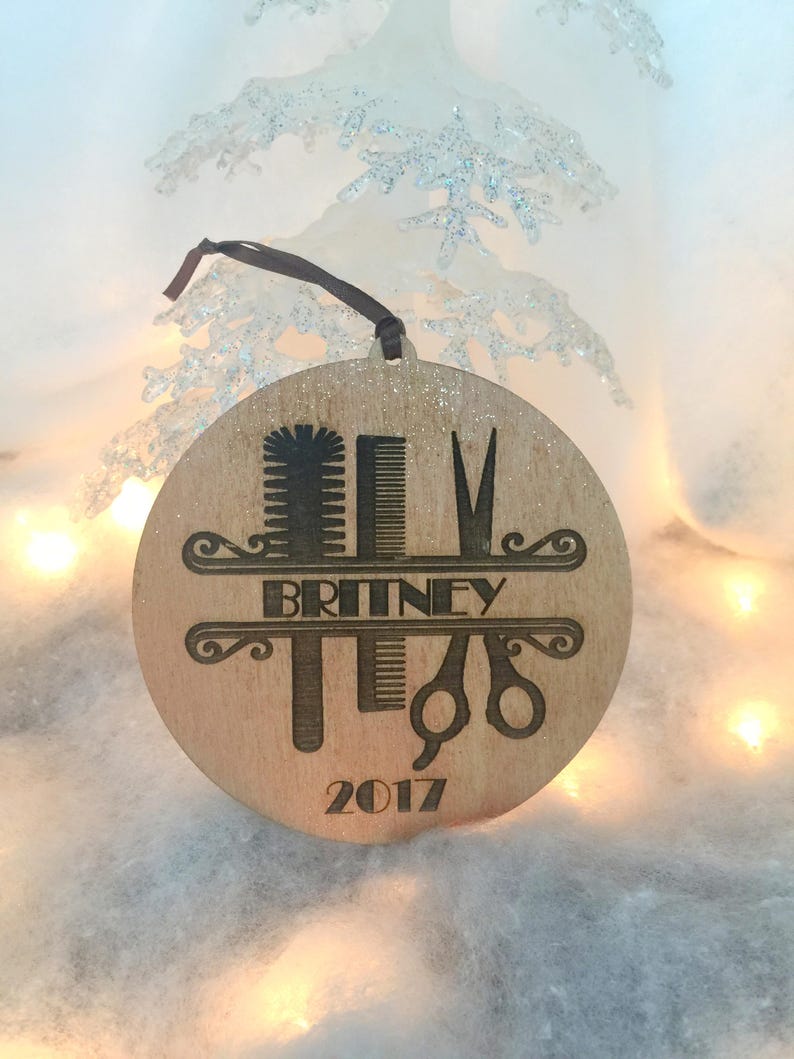 Personalized Hair Stylist Ornament Gift For Hair Stylist | Etsy