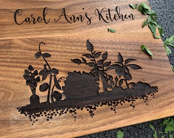 Personalized Cutting Board, Gift for Mom, Friend Gift, Co worker Gift, Christmas Gift, Cutting Board, Solid Wood Board