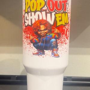 Kendrick Lamar Chucky inspired 40oz tumbler