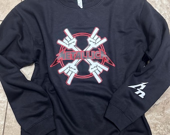 Metallica  inspired sweater Crew neck, Hoodie or shirt