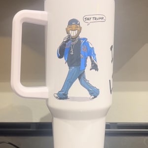 Kendrick Lamar inspired 40oz tumbler