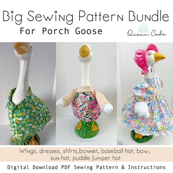 Porch Goose Outfits - Etsy