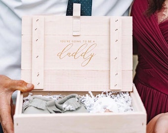 RUSH Pregnancy Announcement Gift Box // Ships SAME DAY!!