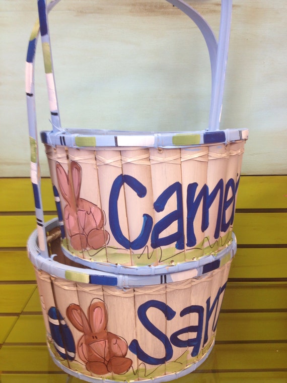 Personalized Easter Basket Etsy