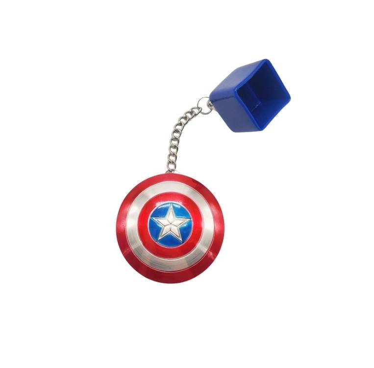 Captain America-retractable Badge Holder-badge Reel-captain America Shield Retractable  ID Badge Reel,marvel Badge,winter Soldier,black Widow 