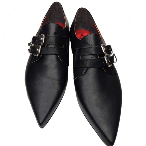 black suede winklepickers