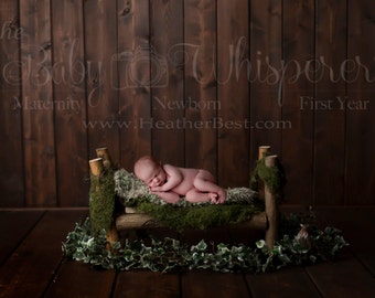 Digital Background Tree Nature Bed Newborn INSTANT DOWNLOAD