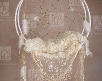 Dream Catcher Newborn Digital Backdrop
