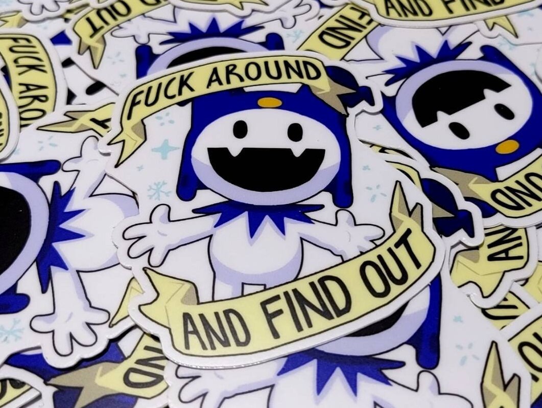 Jack Frost sticker