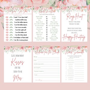 Bridal Shower Games Printable Printable Games Rustic Bridal Rustic ...