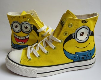 minion converse shoes
