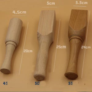 Beech Wood Carving Mallet Set | Wooden Mallets for Woodworking, Chisel & Gouge Tools