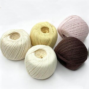 Macrame Cotton Cord, Neutral Color Soft Cotton String Rope for Wall Hanging, Plant Hanger, Gift Wrapping, DIY Knitting Craft Supplies