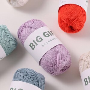 Tencel and linen Yarn | Breathable Fingering Weight Thread for Summer Knits, Tops, shawl & Lightweight Accessories image 11
