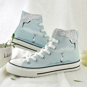 Zapatos deportivos de diseño de personalidad pintados a mano, zapatos pintados a medida, zapatillas dibujadas a mano doodle individualidad casual, regalo de cumpleaños