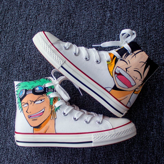 anime canvas shoes