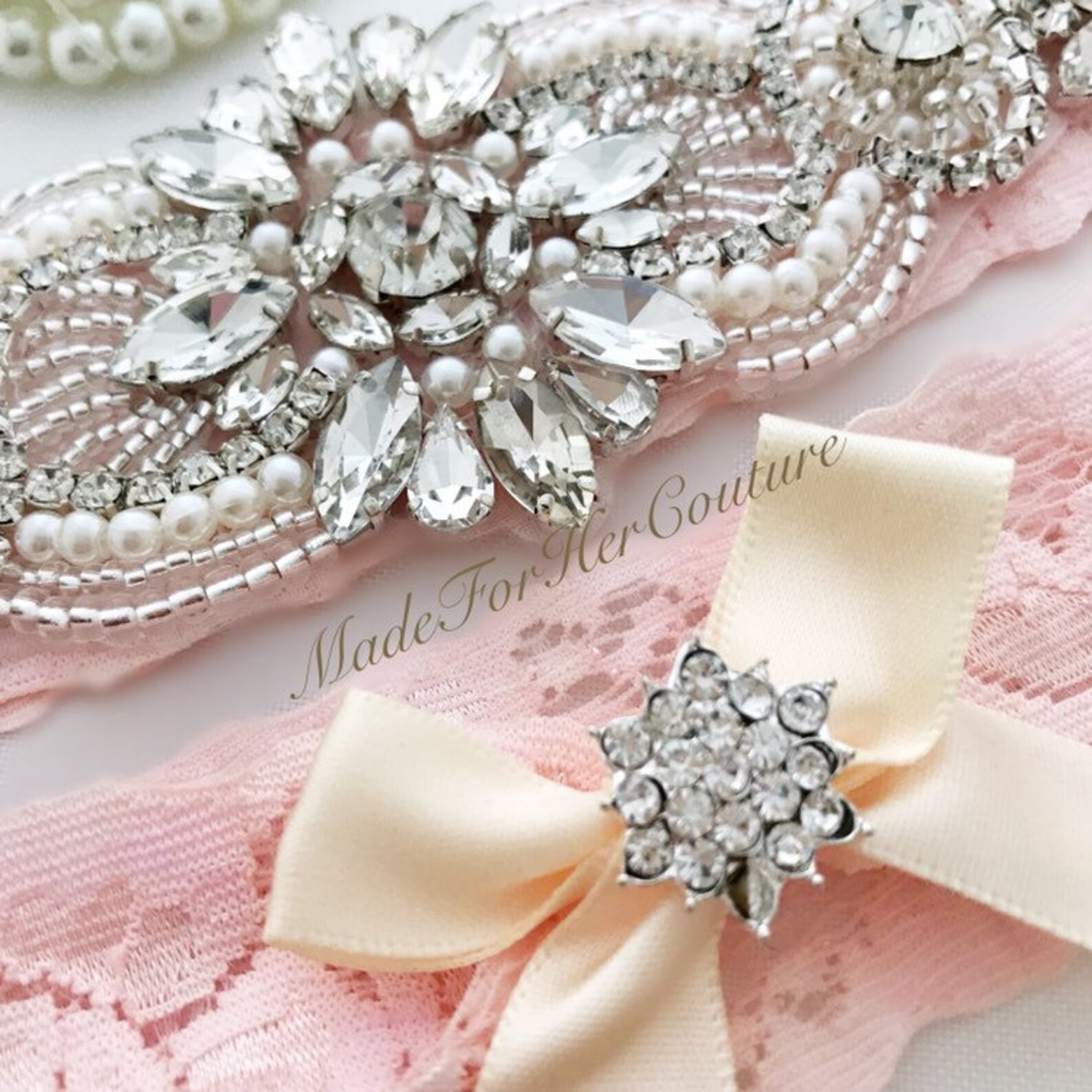 Wedding Garters for Bride Bridal Garter for Wedding Wedding | Etsy