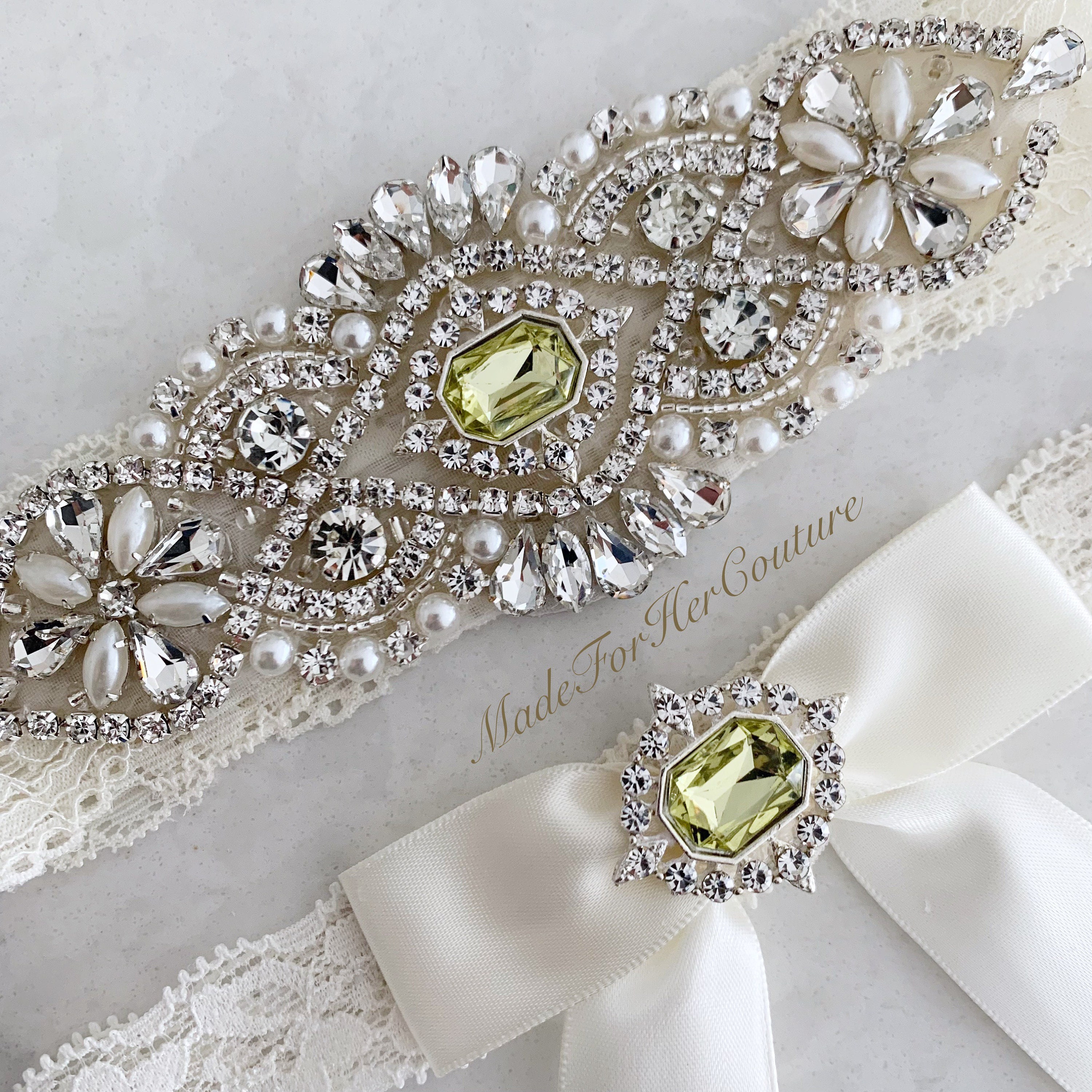 Christmas Garter Set