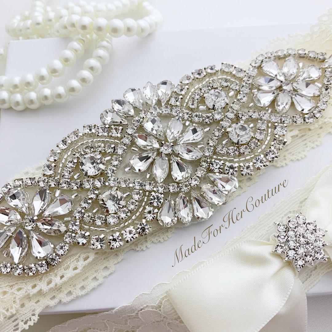 Ivory Wedding Garter Bridal Garter Garter Belt Garters for - Etsy