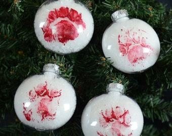 2021 Ornament Clemson Tigers Christmas Gift for Him for Her for Graduate Custom Glitter Ornament Tiger Paw Ornament Stocking Stuffer