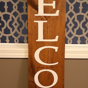 Wooden Front Porch One Sided Sign