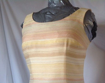 Joseph Ribkoff women's fitted dress/vintage 1990/sleeveless/casual dress/work wear/formal/size 8 US/sleeveless lining