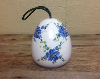 Ceramic scented potpourri diffuser 4.5", 11 cm/vintage 1990/ cord for hanging on hanger, wardrobe, bedroom storage