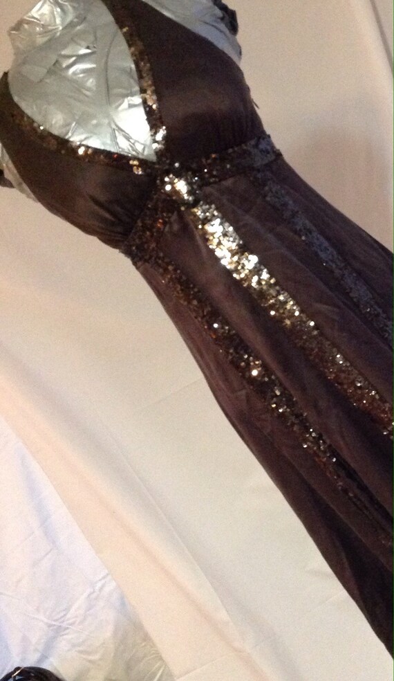Cocktail dress in silk and sequins for Women BCBG… - image 7