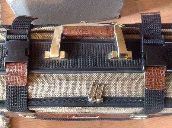 vintage oscar de la renta Designer Weekend Travel carry on Bag