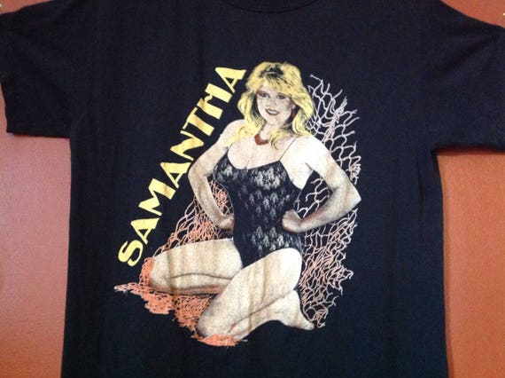 RARE! T-Shirt SAMANTHA FOX pour Homme / Collectio… - image 3