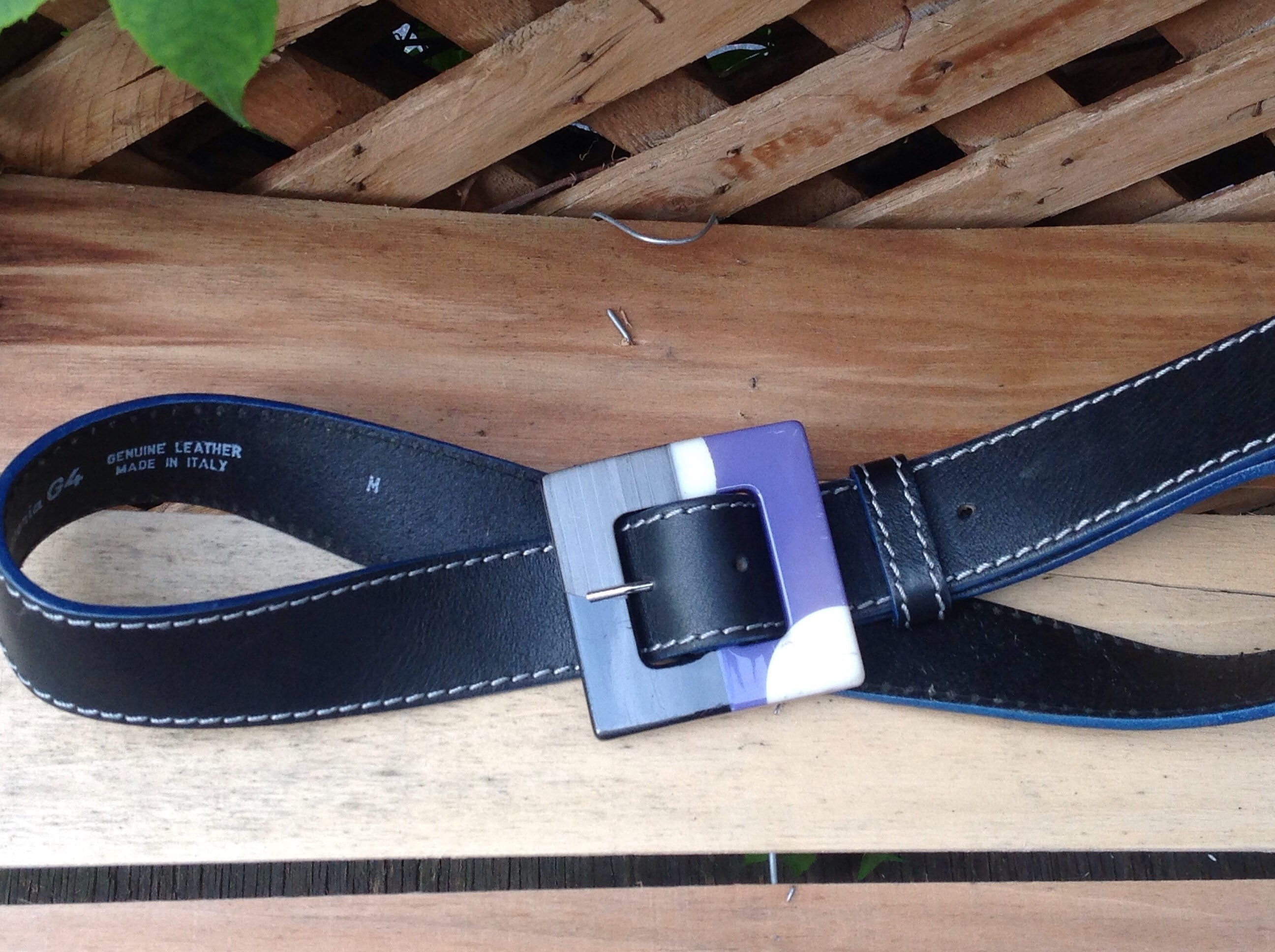 Leather Belt Of Italy Vintage 1980 Pelletteria G4 Made In Etsy Leather Belt Of Italy Vintage 1980 Pelletteria G4 Made In Etsy